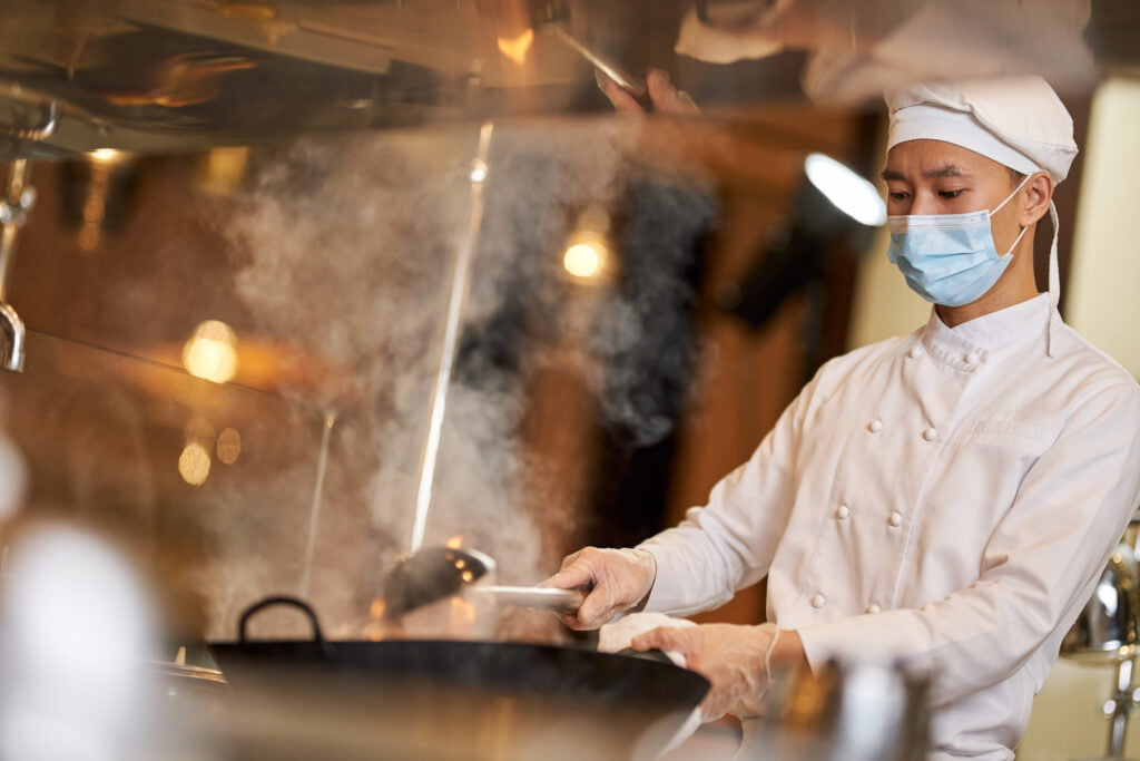 Chef preparing a meal, culinary arts career guidance