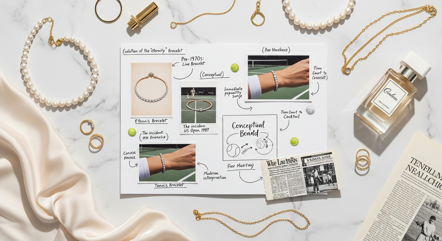 tennis bracelet history and how to style it