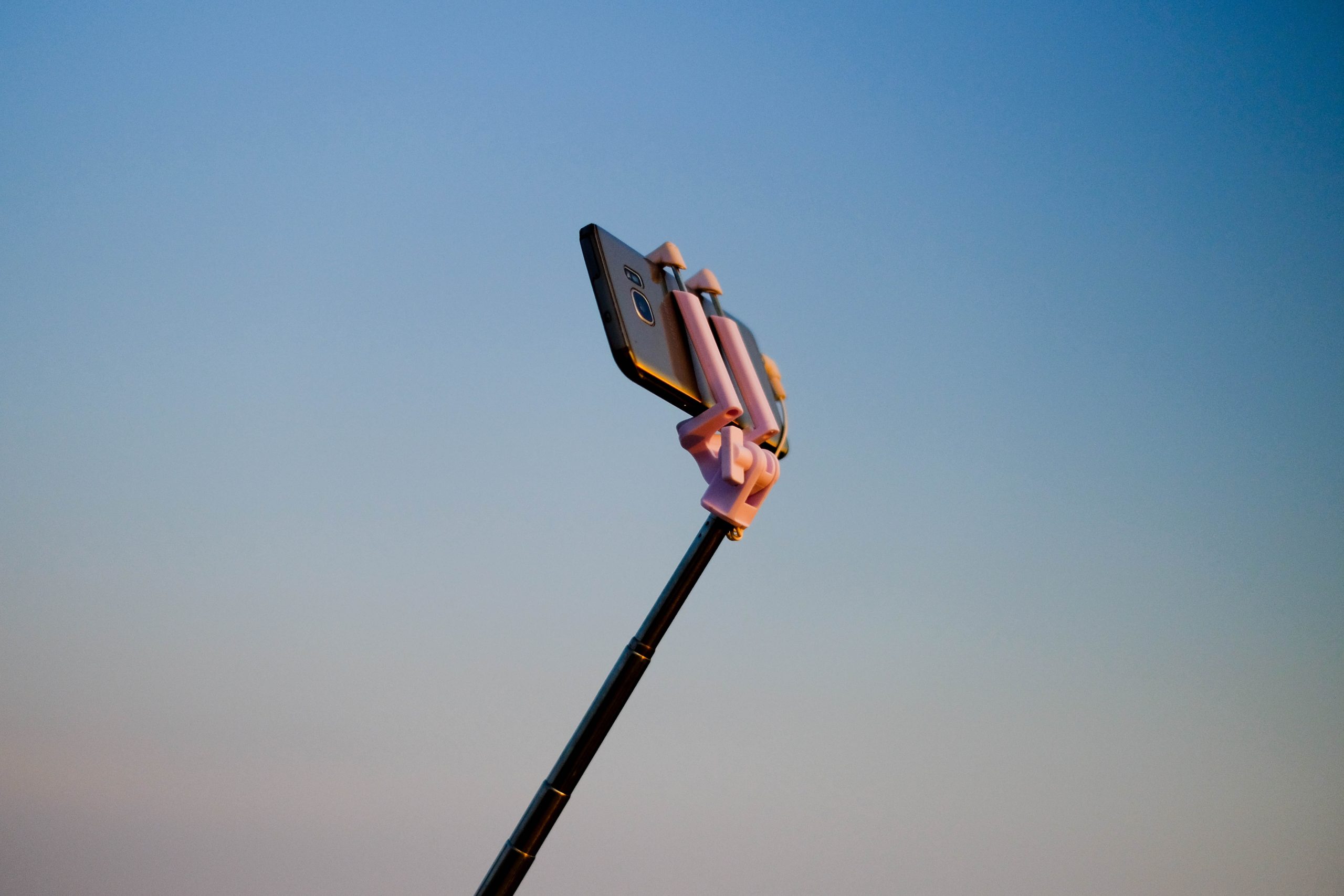 a close-up of a light pole