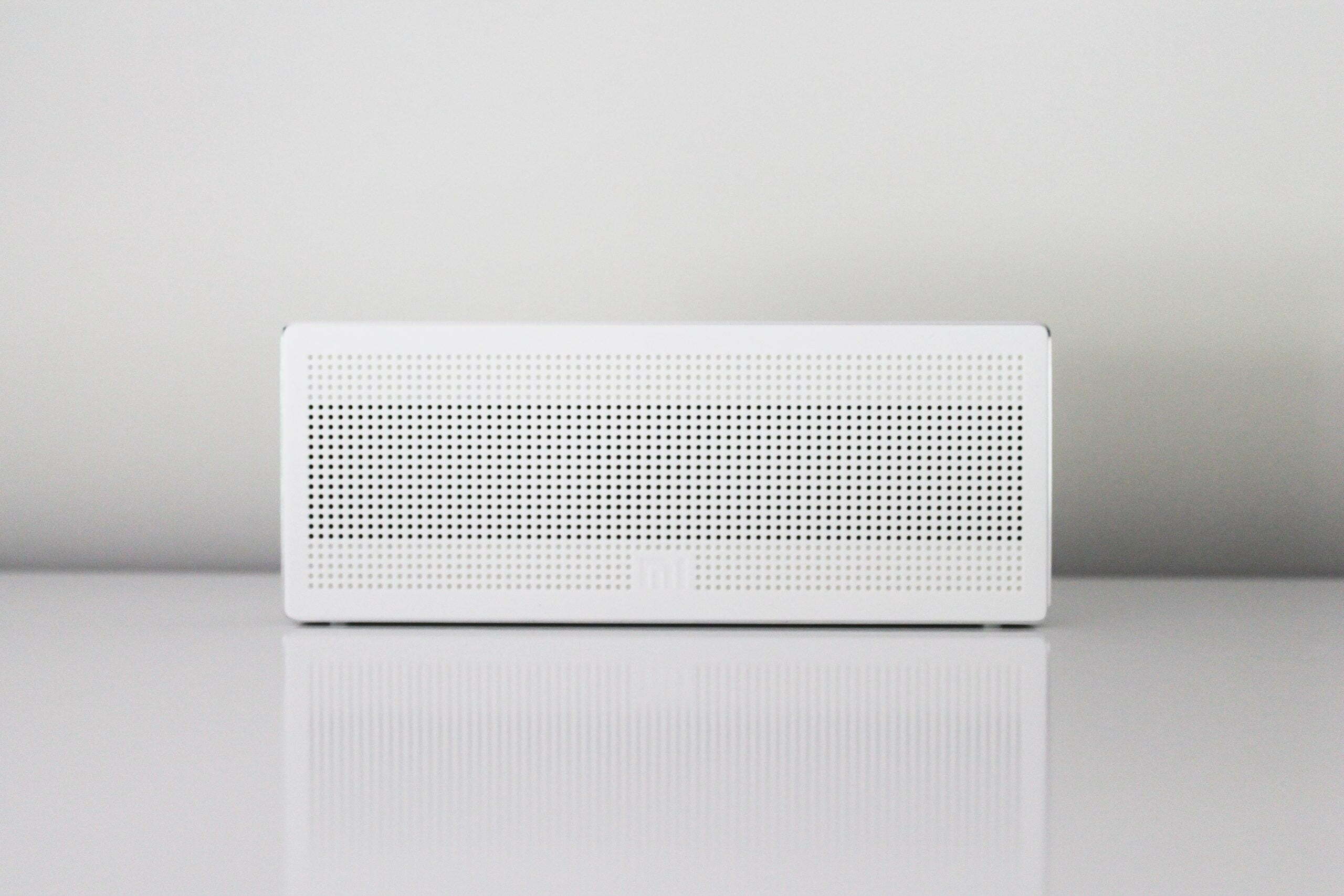 a white rectangular object