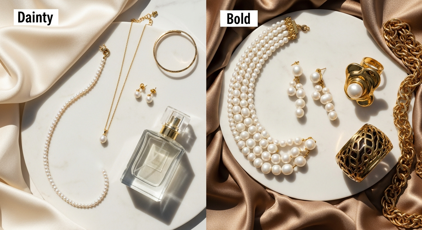 dainty vs bold jewelry which to choose