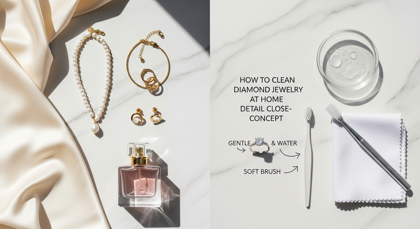 How To Clean Diamond Jewelry At Home