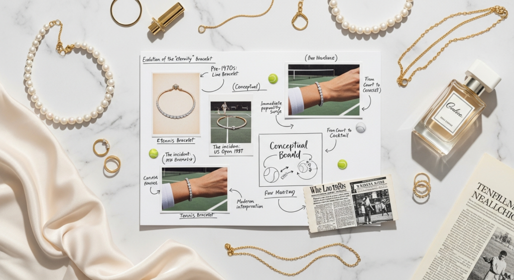 tennis bracelet history and how to style it