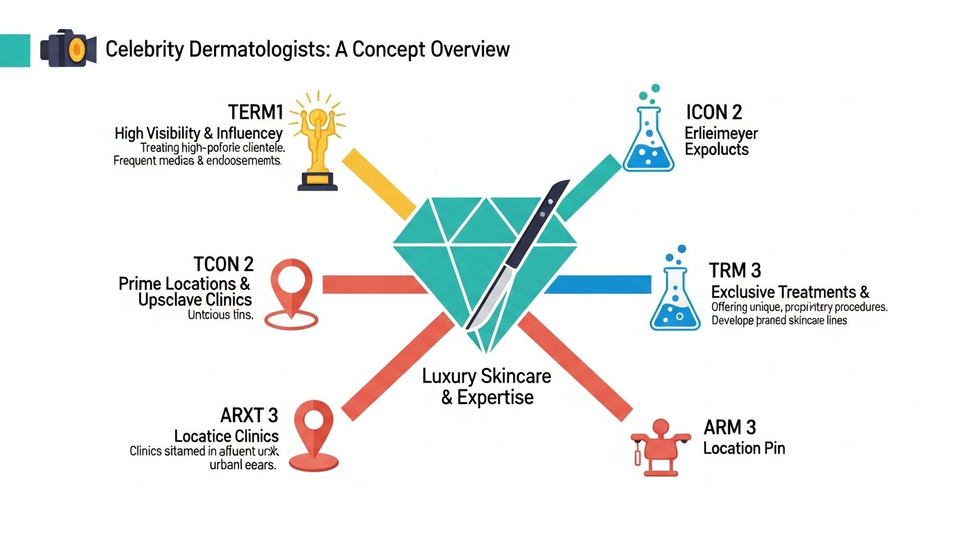 celebrity dermatologists - featured illustration