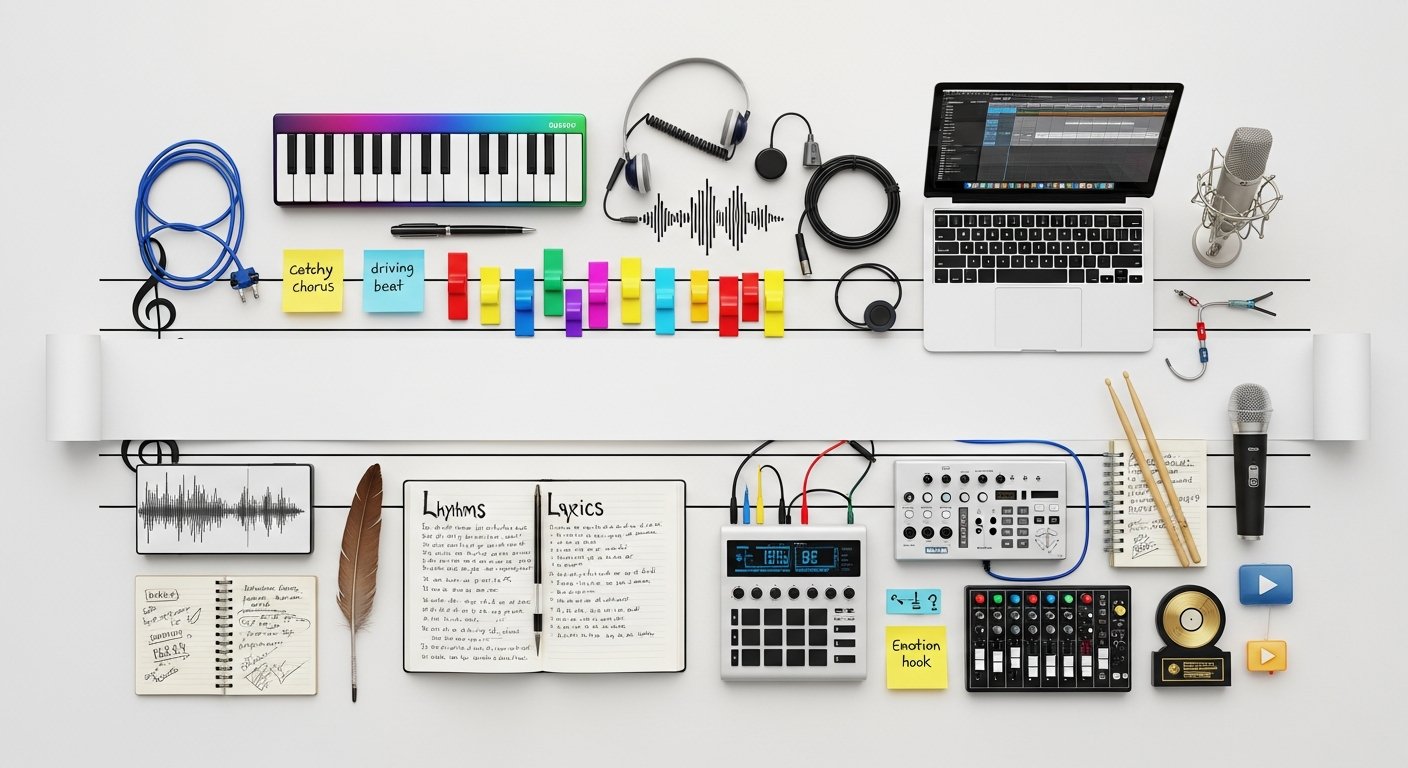 how are pop songs made - photo 2 illustration